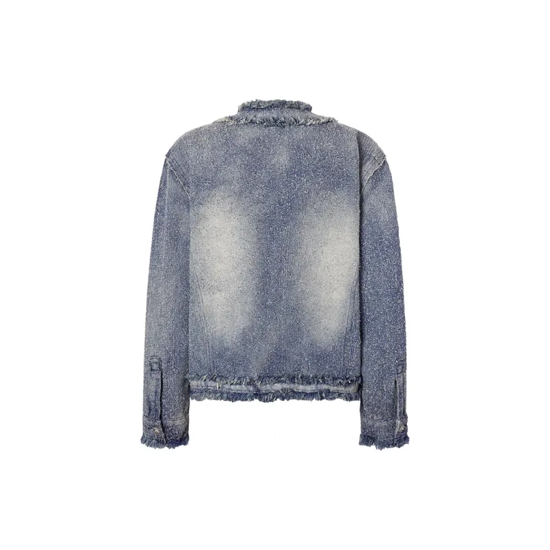 ROCAWEAR Denim Jacket Unisex Light Blue-1