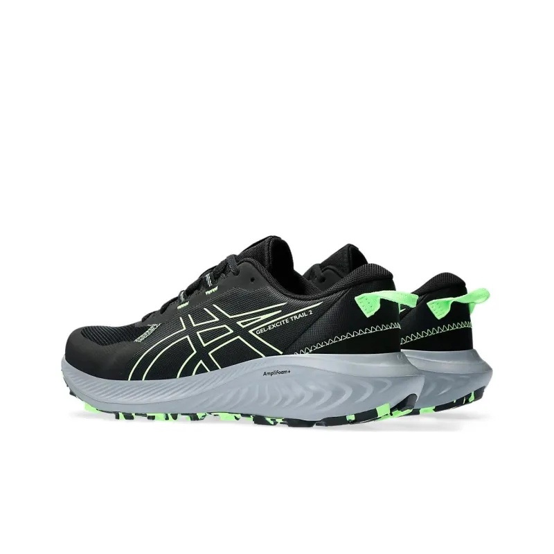 Asics Gel Excite Trail 2 Black Illuminate Green-1