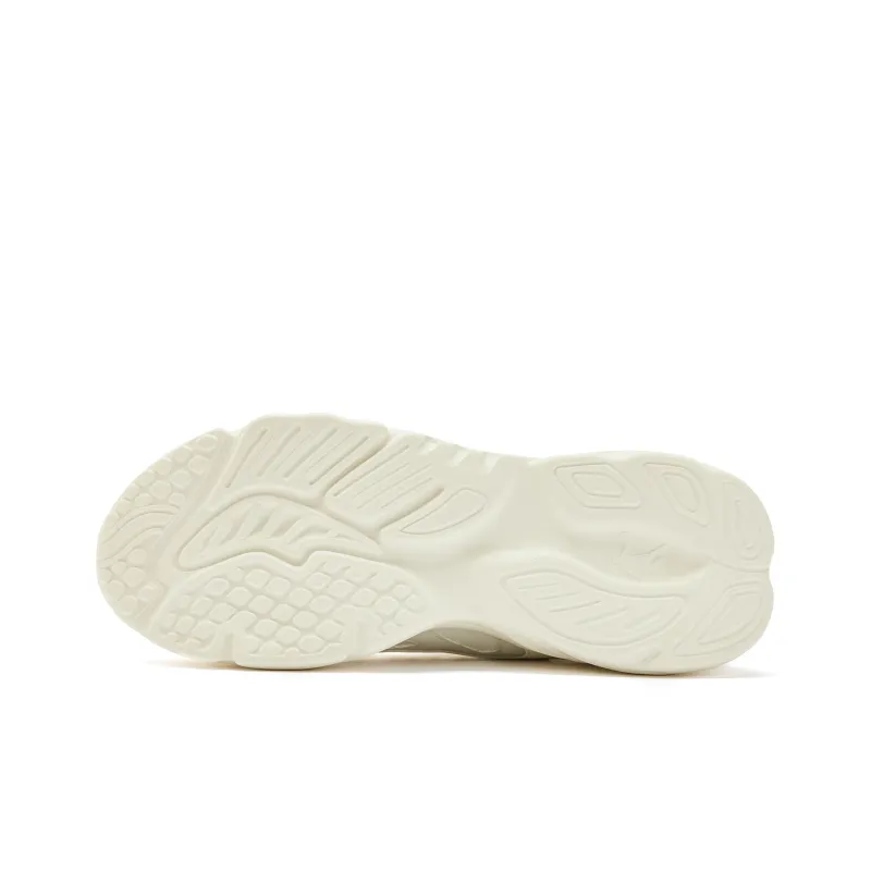 QIAODAN Non slip Lightweight Low Top Casual Shoes Men's Ivory-4