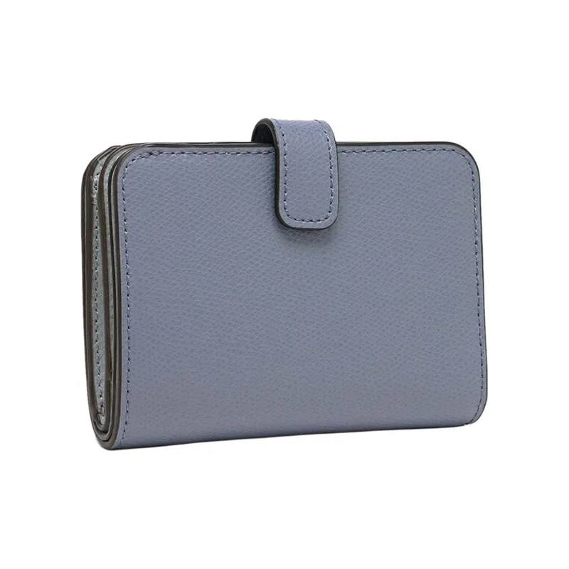 Furla Leather Wallet Women's Camellia Blue-2