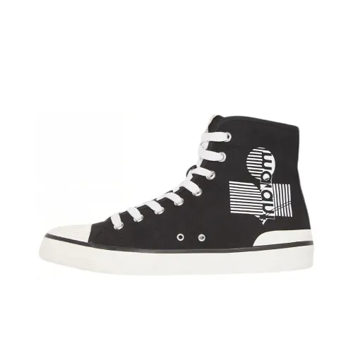 ISABEL MARANT Benkeenh Skateboard Shoes Men High-Top Black