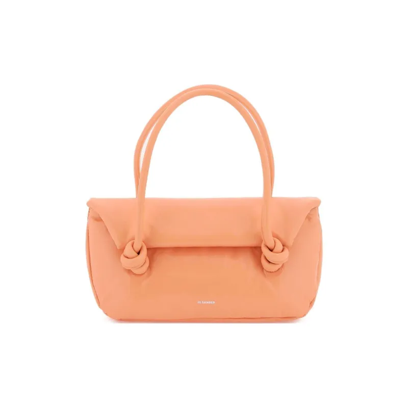 JIL SANDER Knot Detailed Padded Tote Bag-0