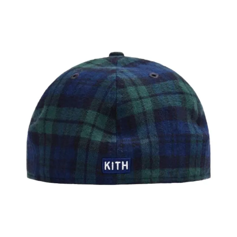 KITH X New York Yankees Plaid New Era Cap-1