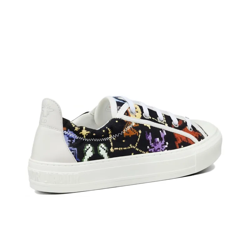 DIOR Walk'n'Dior Stylish Skateboarding Shoes Women's Black-3