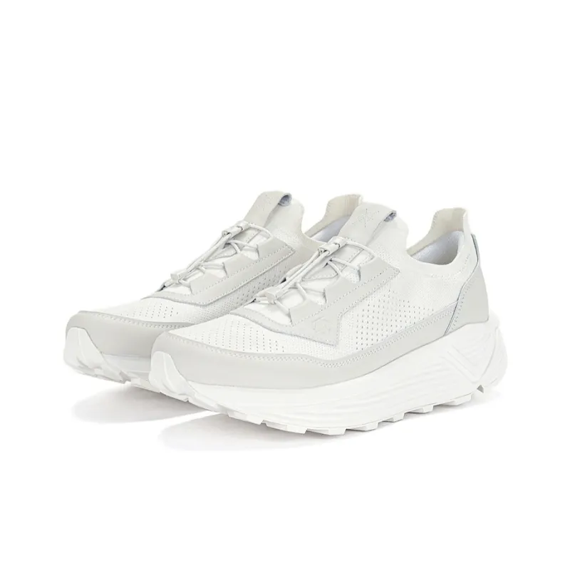 DESCENTE DUALIS Lightweight Low Top Casual Shoes Men's White-1