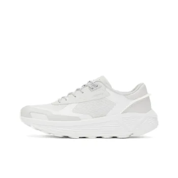 DESCENTE DUALIS Shock absorbing, Breathable, Resilient Support Low Top Casual Shoes Men's White