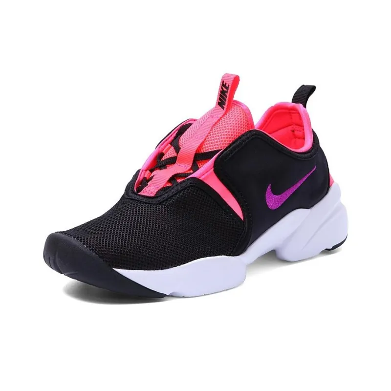 Nike Loden Cushioning Anti-Slip And Wear-Resistant Low-Top Running Shoes Women's Black Pink Purple-1