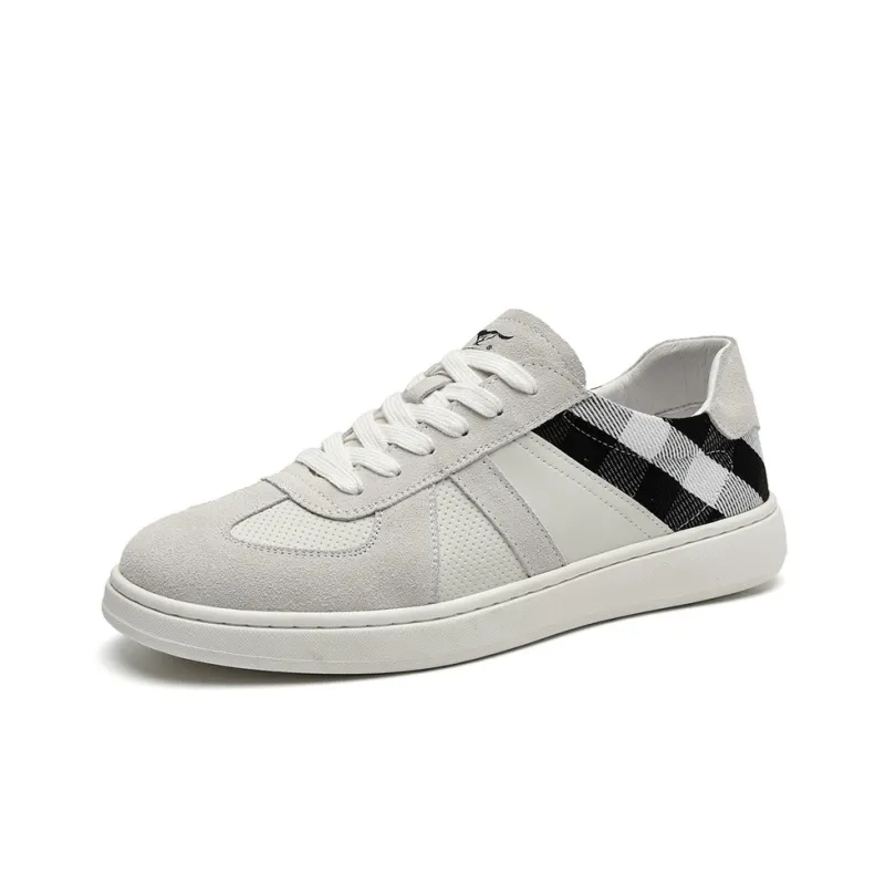 SEPTWOLVES Water-Resistant Lightweight Height Increasing Low-Top Skateboard Shoes Men's-2