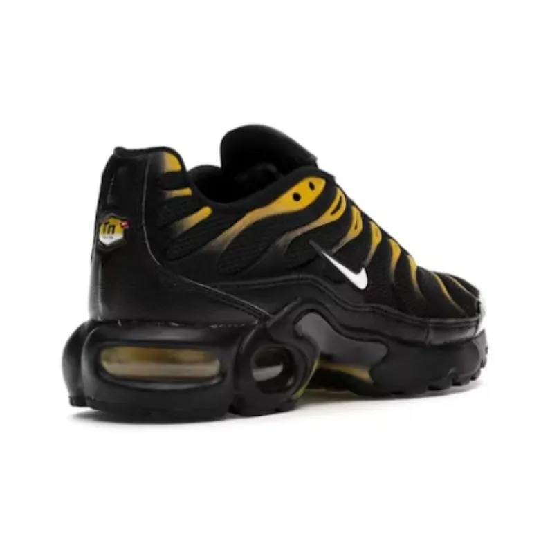 Nike Air Max Plus Black White Vivid Sulfur-2
