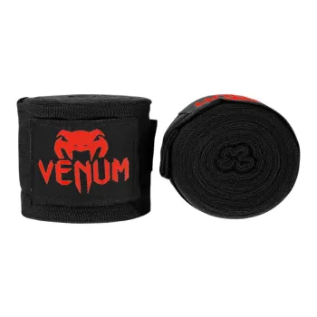 VENUM Boxing Protective Gears Elastic Cotton 2.5m Unisex Black/Red