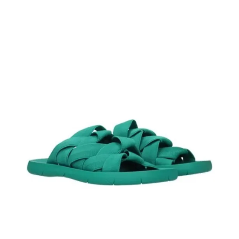 Bottega Veneta Plat Stylish Sandal Men's Turquoise-2