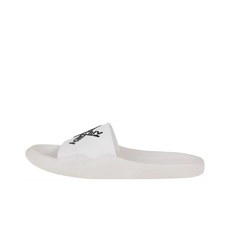 KENZO Takashi Kato Sport 'Little X' Fashion Slippers Men's White-0