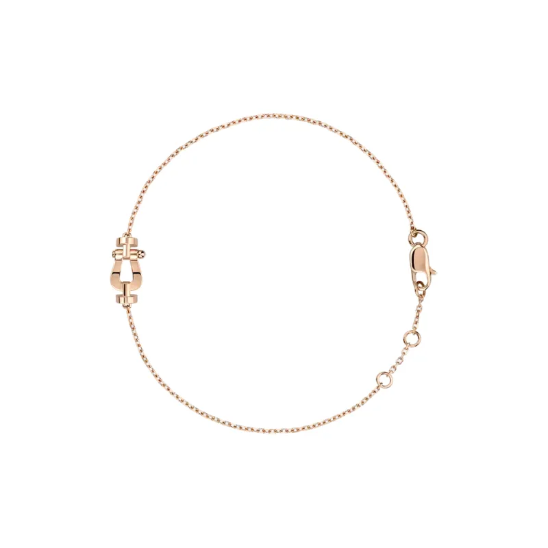 FRED 18k Rose Gold Diamonds Bracelets Unisex Rose Gold-2