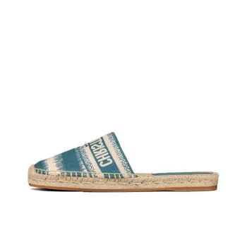 DIOR Granville Slide Slippers Women's Deep Sea Blue