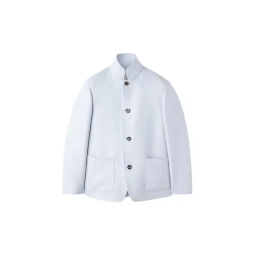 Loro Piana Jackets Men Light Blue