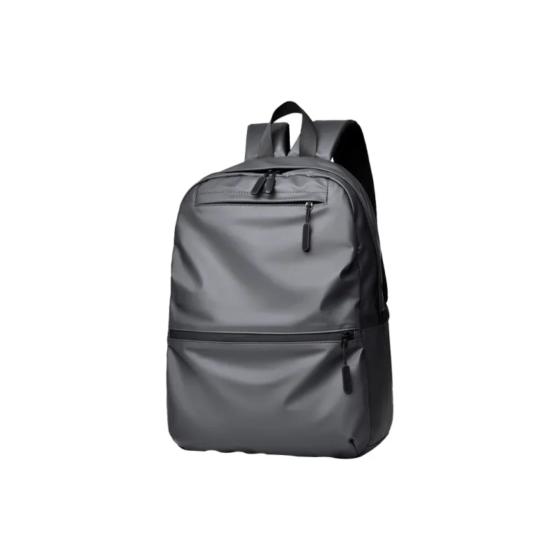 CMLZIUA Wear Resistant Material Backpack Unisex Dark Gray/Classic Black/Fashion Blue-1