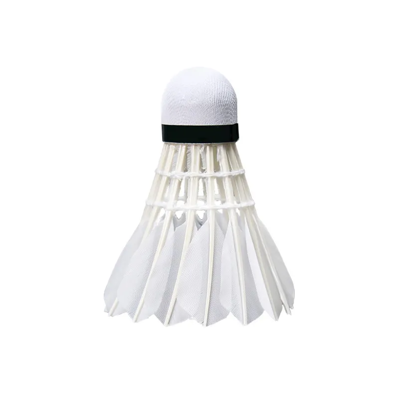 KUMPOO Challenge 9 Goose Feather Shuttlecock 12 Pack Goose Feather Big Board Goose Feather Shuttlecocks-3