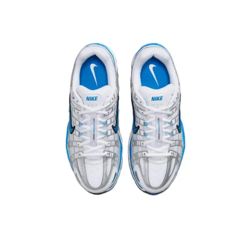 Nike P 6000 Metallic Platinum Photo Blue Women's-4