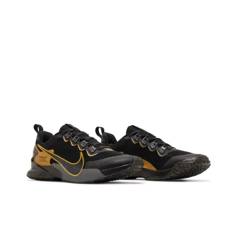Nike Force Zoom Trout Ltd Tf 'Black Metallic Gold'-2