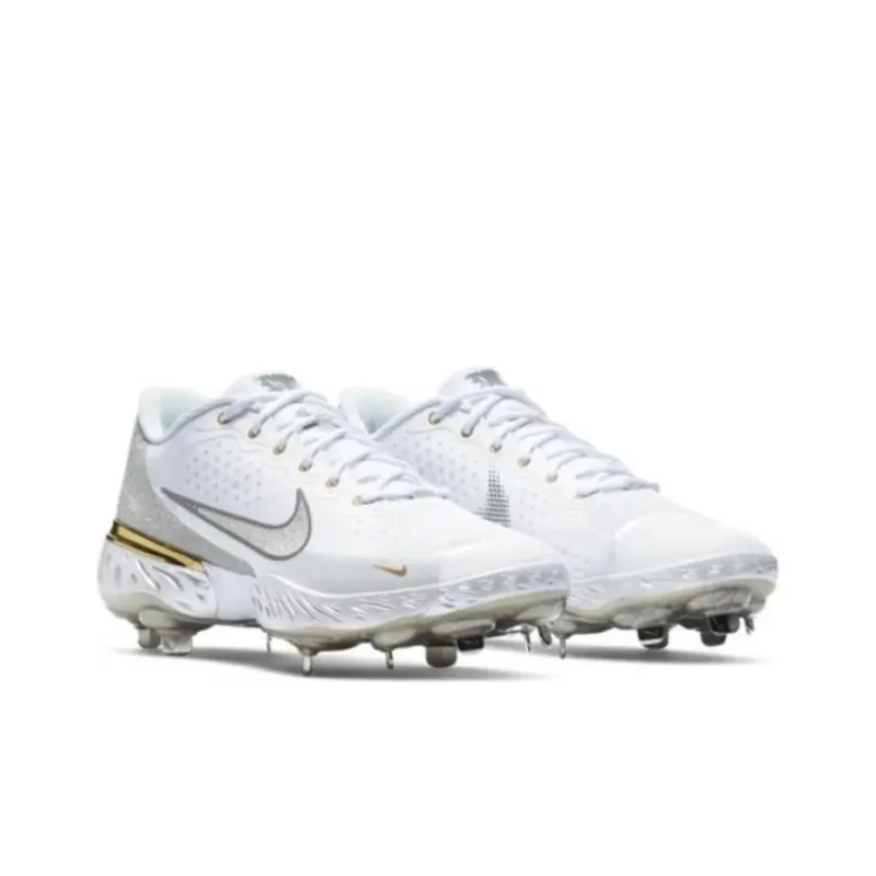 Nike Alpha Huarache Elite 3 Low White Smoke Grey-3