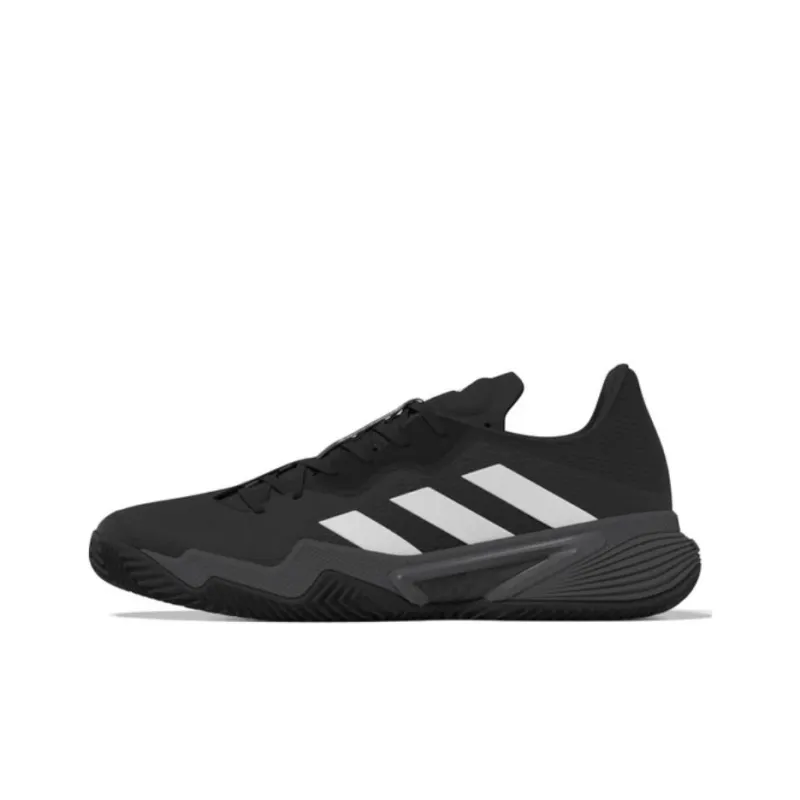 adidas Barricade Clay 'Black White'-0