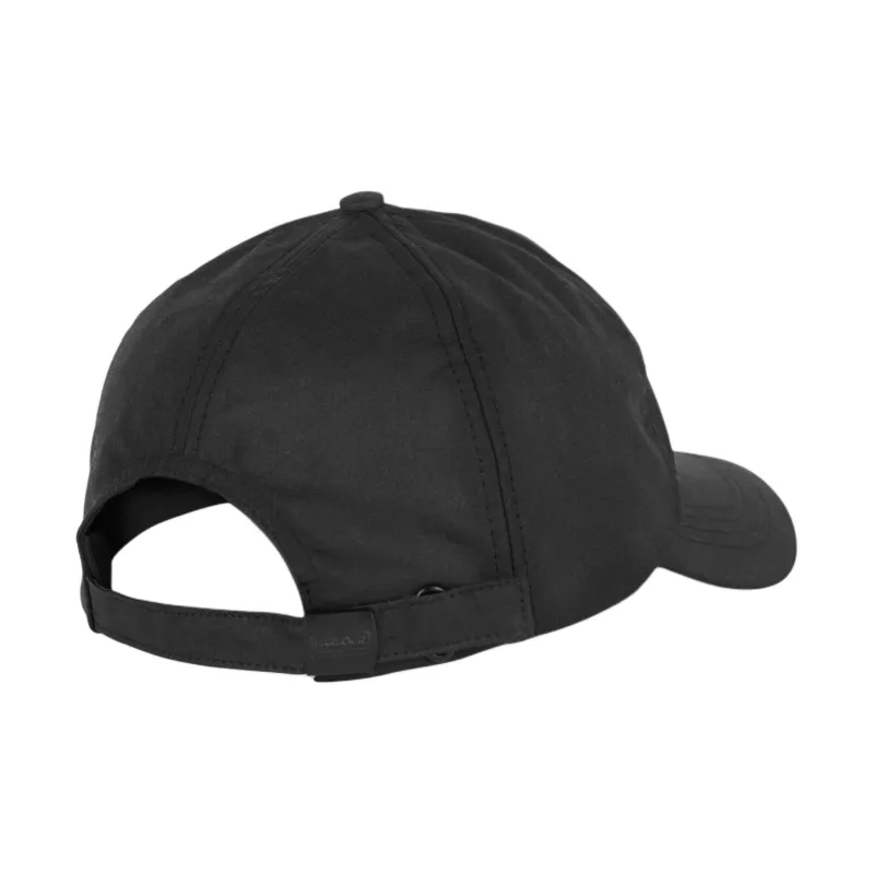 BARBOUR Cotton Rubber Silicone Baseball Caps Unisex Black-2