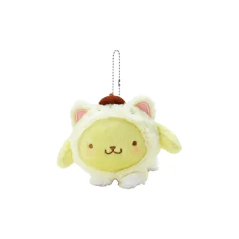 Sanrio Pompompurin Cat Collection Dolls Plush Pendant 9.5cm Height