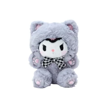 Sanrio Kuromi Cat Collection Dolls Plush Doll 21cm Height