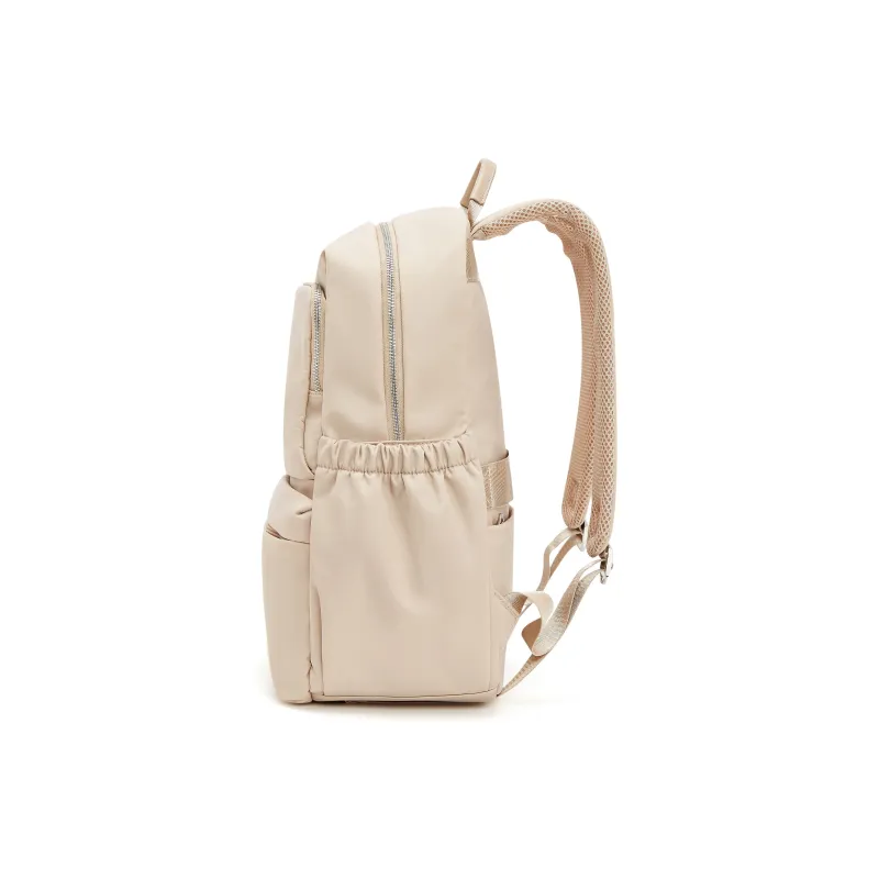 RIOREX Fabric Backpack Travel Bag Laptop Bag Backpack Regular Women's Black/Apricot/Army Green-9