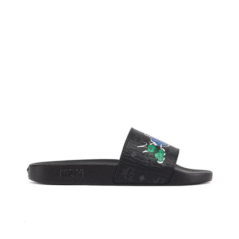 MCM Stylish Sandals Men's Black-1