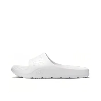 FREE TIE Slide Slippers Unisex White