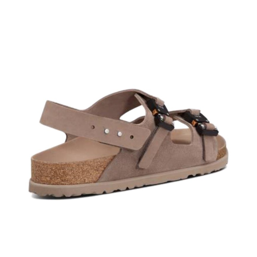 DIOR By Birkenstock Milano Sandal Brown Nubuck Calfskin - POIZON DIOR By Birkenstock Milano Sandal Brown Nubuck Calfskin - POIZON