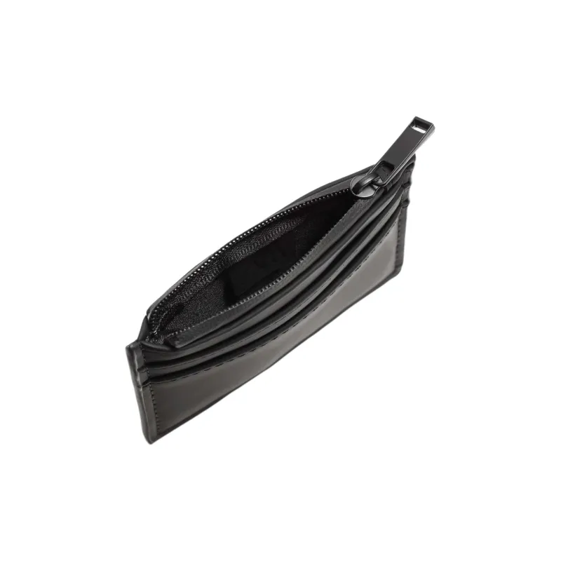 ZARA PU Card Holder Men's Black-2