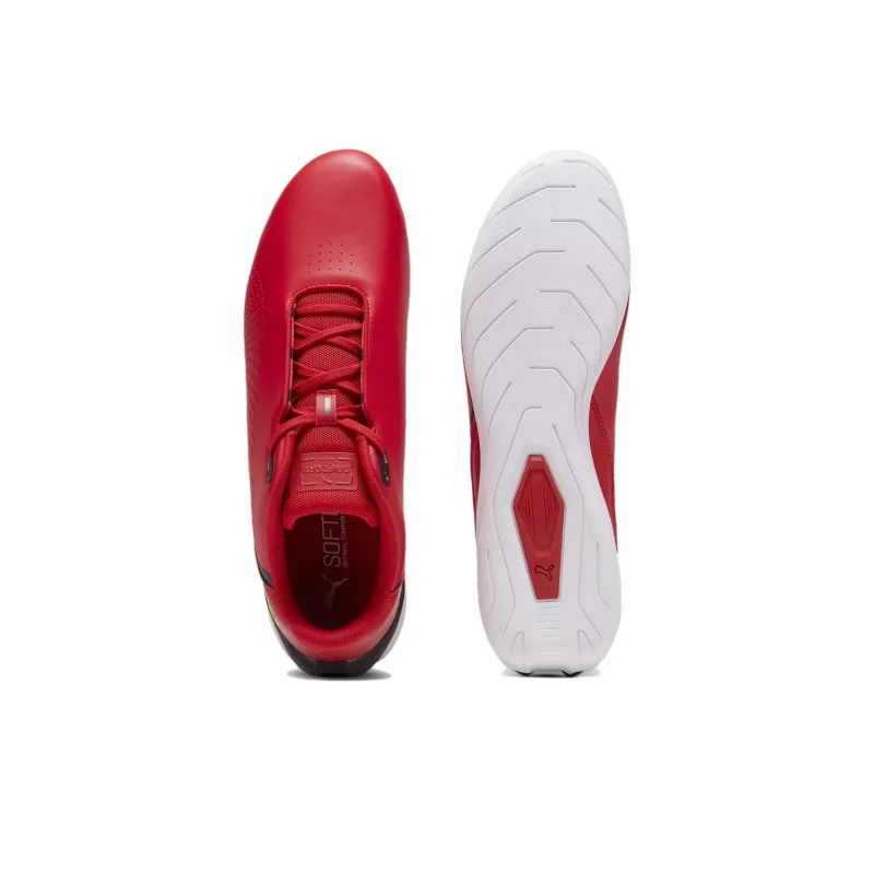 PUMA MAPF1 Drift Cat Decima Scuderia Ferrari Cushioning Wear Resistant Low Top Training Shoes Men's Red-3