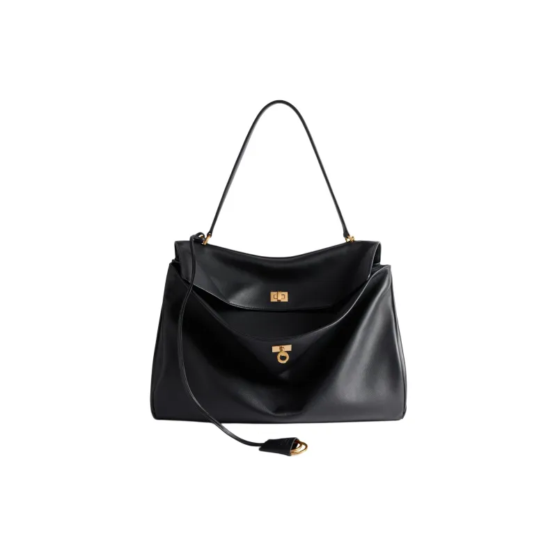 Balenciaga Rodeo Large Handbag Black-0