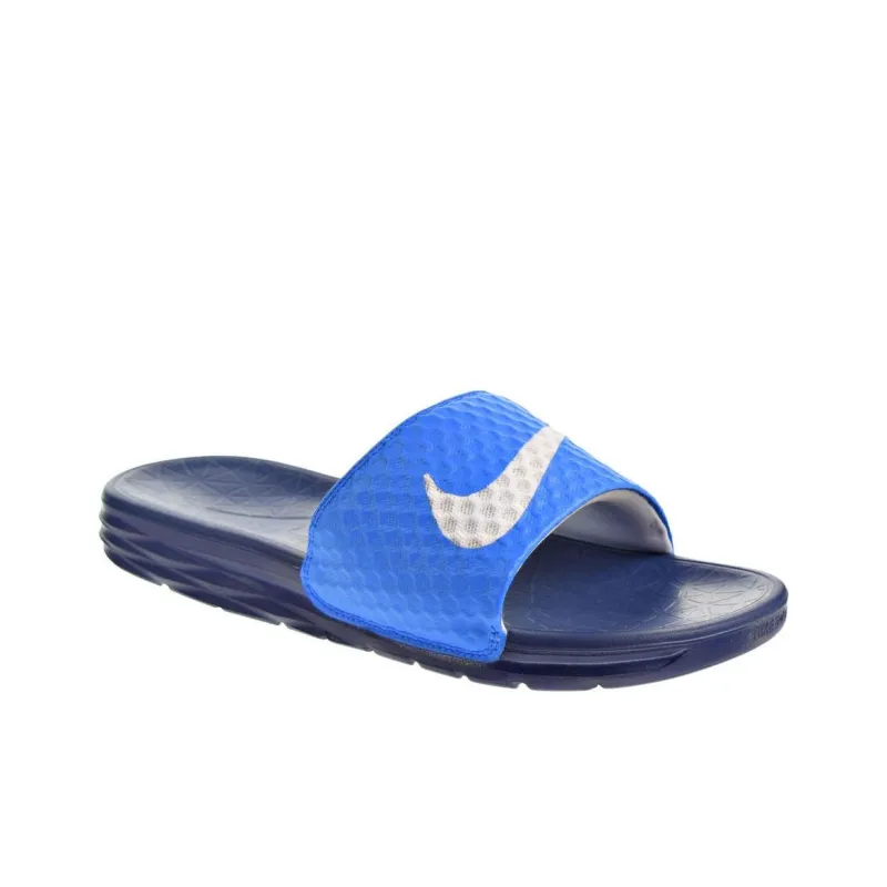 Nike Benassi Solarsoft Photo Blue/White Binary Blue-2