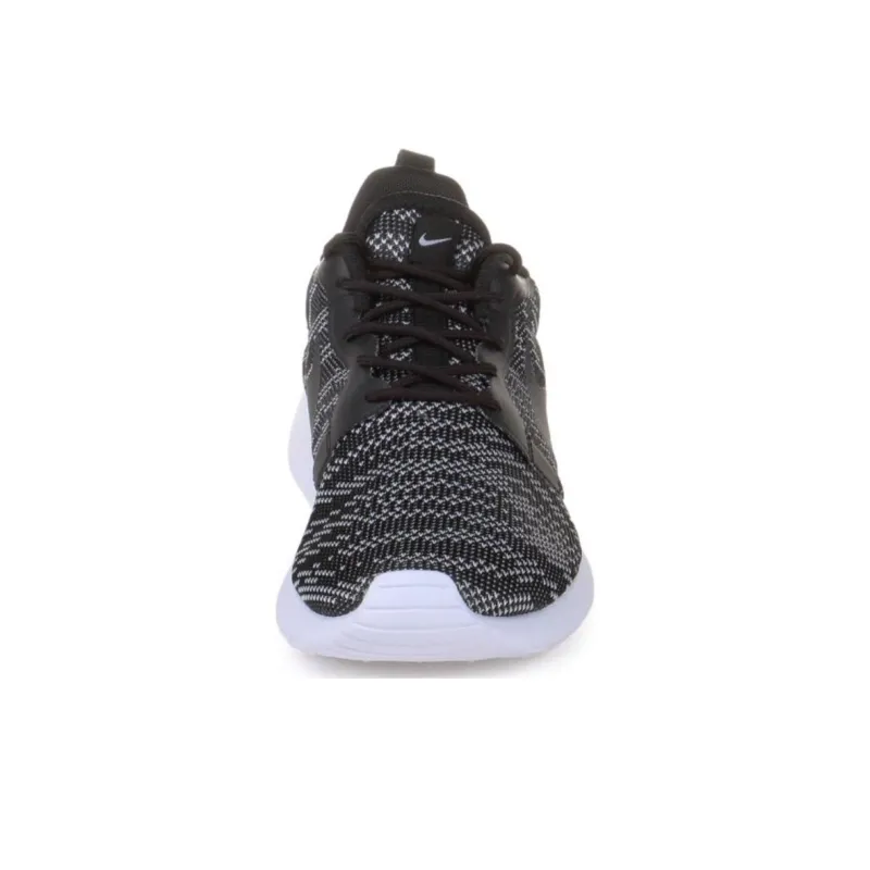 Nike Roshe Run Jacquard White Black Women's-3