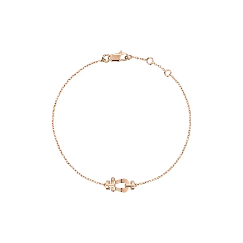 FRED 18k Rose Gold Diamonds Bracelets Unisex Rose Gold-0