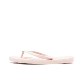 TORY BURCH Kira Flip Flops Meadowsweet Gold Pink Women's