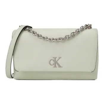 CK/Calvin Klein Synthetic Material Envelope Bag, Crossbody Bag Women's Verdant Chrysanthemum Green