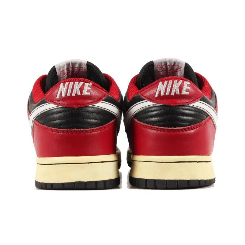 Nike Dunk Low Cl Black White Varsity Red-3