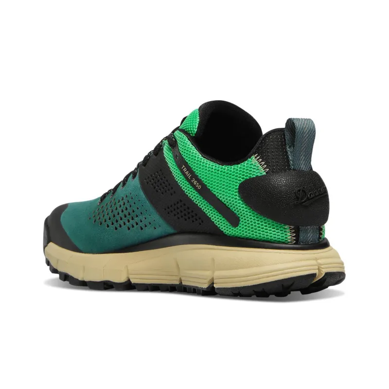 Danner Trail 2650 Cushioning Anti-Slip And Wear-Resistant Low-Top Outdoor Shoes Women's Green Black Blue-2