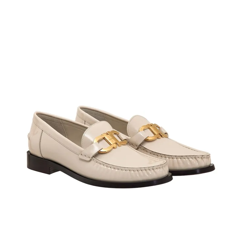 FERRAGAMO Gancini Leather Loafers-2