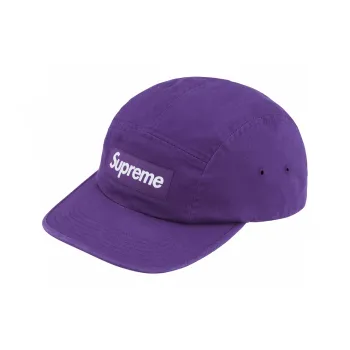 Supreme Washed Chino Twill Camp Cap
