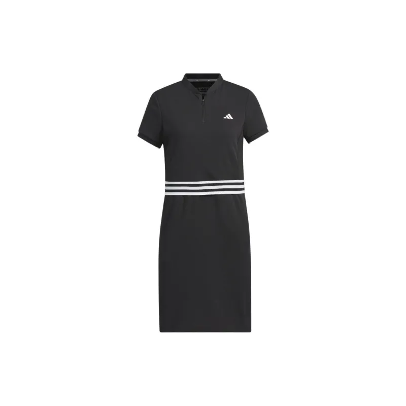Adidas Short Sleeved Dress Women's Black-1