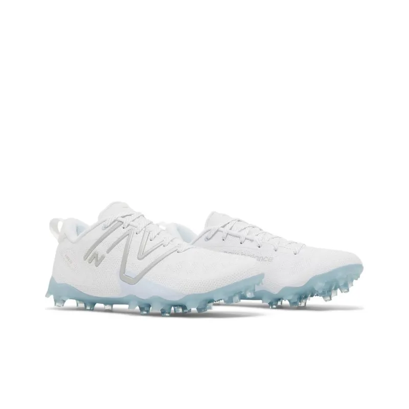 New Balance V4 Low Mid Top Training Shoes Unisex White Blue-4