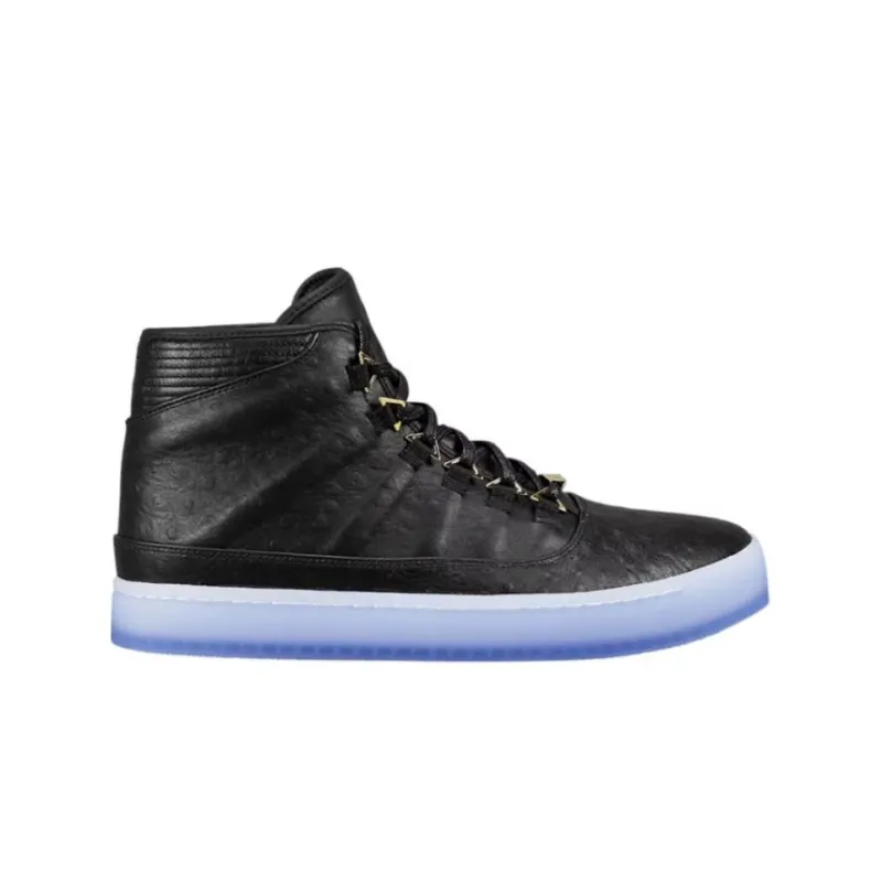 Jordan Westbrook 0 Prm 'BHM' Durable Breathable High-Top Vintage Basketball Shoes Men's Black-1