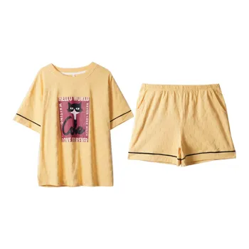 Dorame Pajama Set Women's Yellow