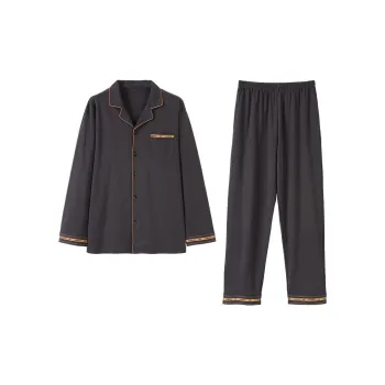 WOLFSFUL Pajama Set Men's Dark Gray