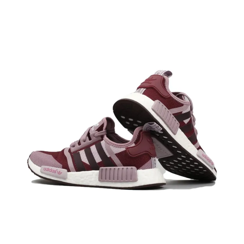 Adidas Nmd R1 Blanch Purple Women's-4